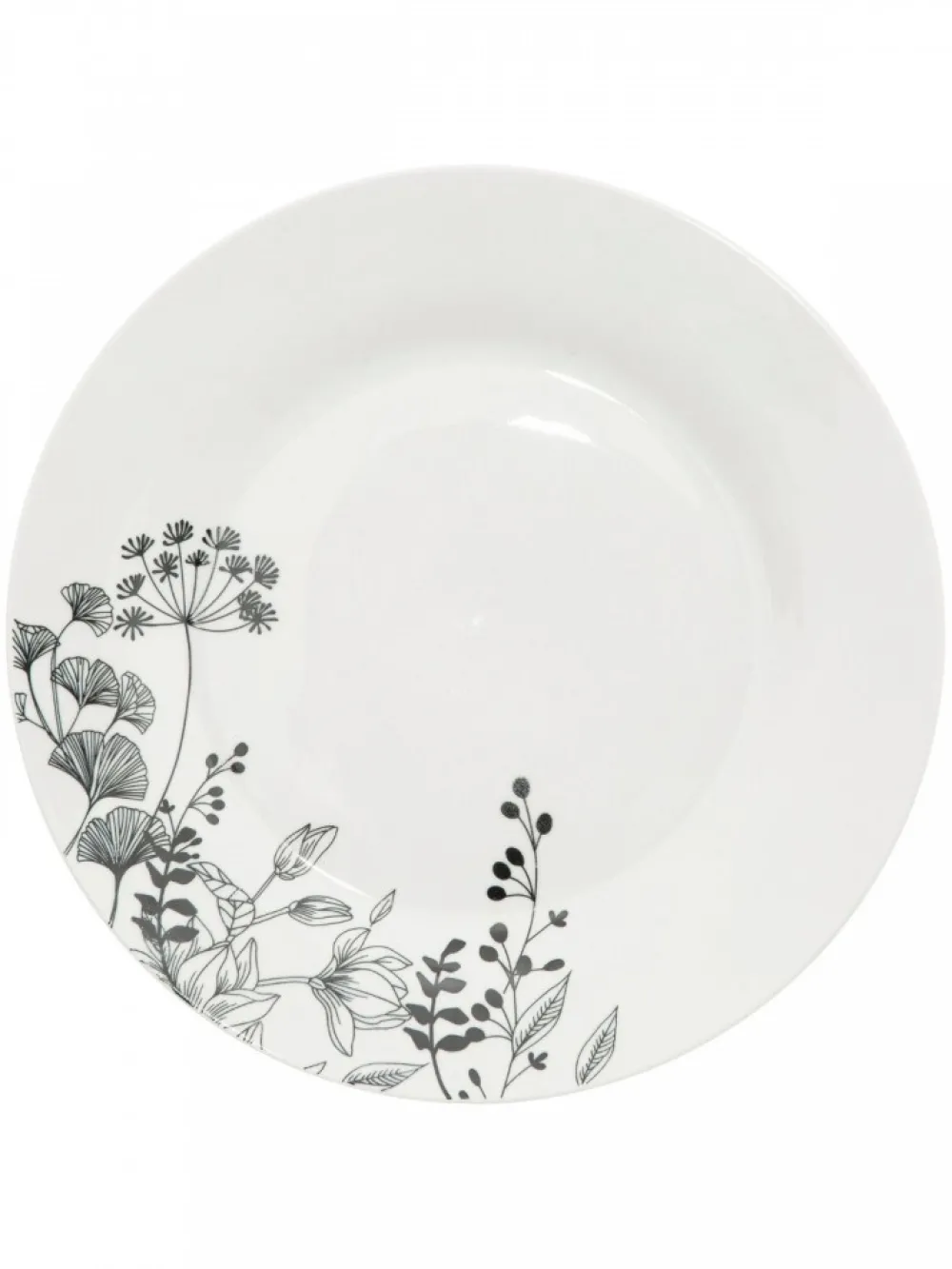 Zestaw obiadowy dla 6 osób White Floral * Secret de Gourmet Hot