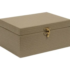 Zestaw 4 pudełek Bonie khaki * Atmosphera Outlet