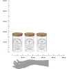 Zestaw słoików borokrzemowych 3x 1000 ml * HowHomely Discount