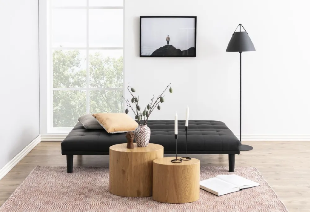 Zestaw 2 stolików kawowych Mice imitacja dębu * Actona Outlet