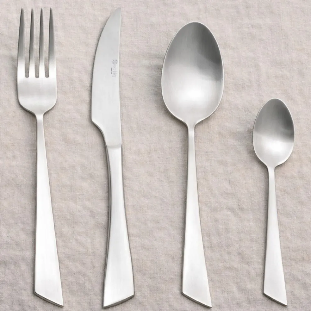 Zestaw sztućców 24 elementy Edge Silver * Estia Clearance