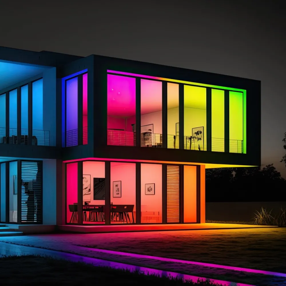 Zestaw Taśmy Led RGB 5m IP65 Sterownik Pilot 20W * Eko-light Best
