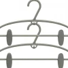 Zestaw 4 wieszaków Hangclip szary * 5five Simply Smart Outlet