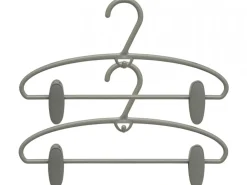 Zestaw 4 wieszaków Hangclip szary * 5five Simply Smart Outlet