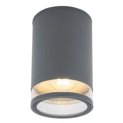 Zewnętrzna Lampa Sufitowa ROCK PRO Szary 1xE27 IP44 * Nowodvorski New
