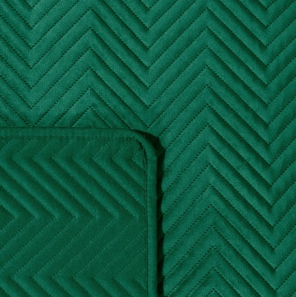 Zielona narzuta SOFIA 170x210 cm