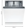 Zmywarka do zabudowy BOSCH SMV25AX07F