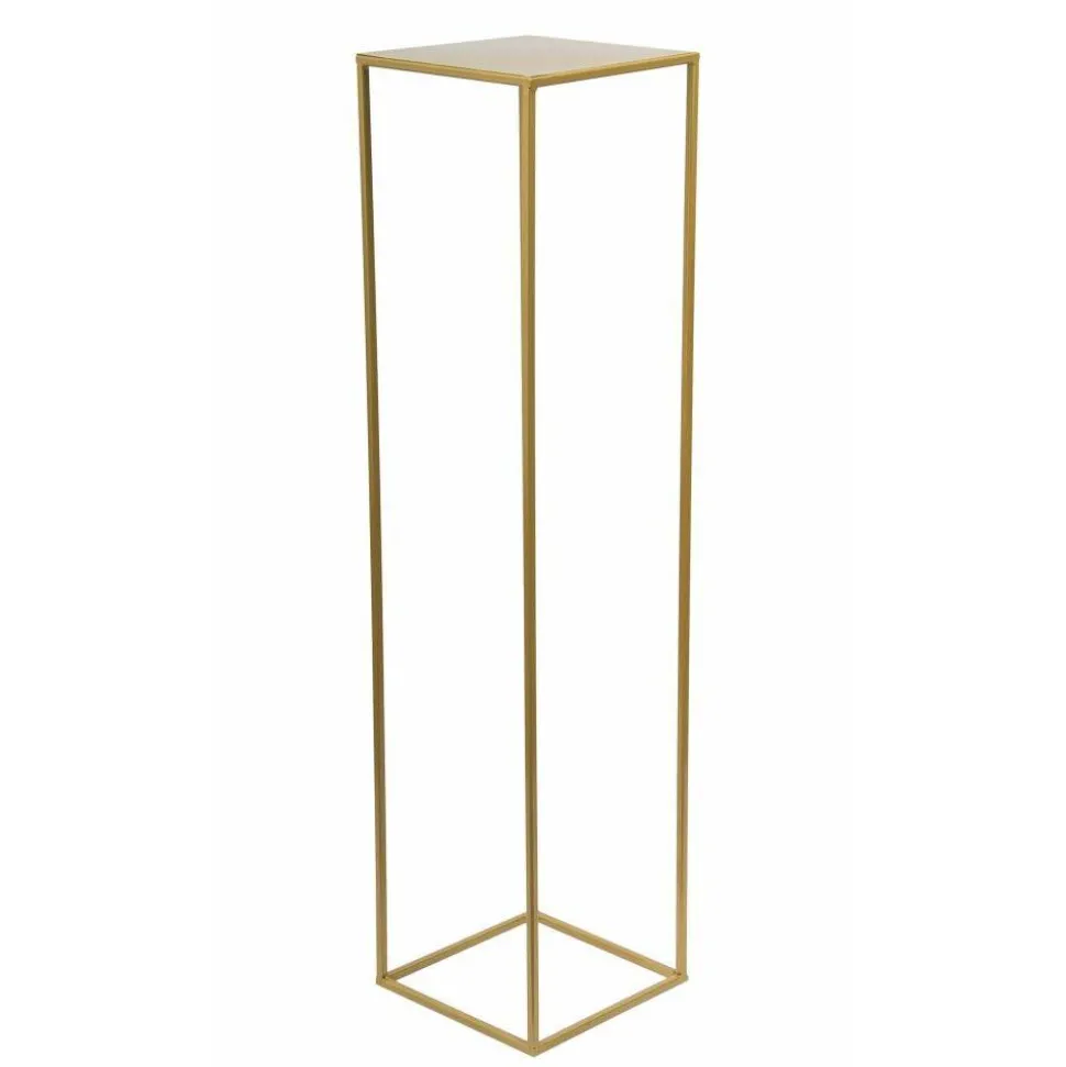 Złoty nowoczesny kwietnik stojący 100 cm LOFT