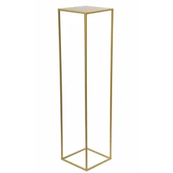 Złoty nowoczesny kwietnik stojący 130 cm LOFT * HowHomely Discount